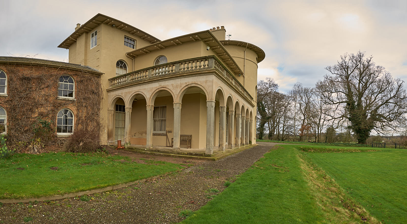 Cronkhill, Roman Cement