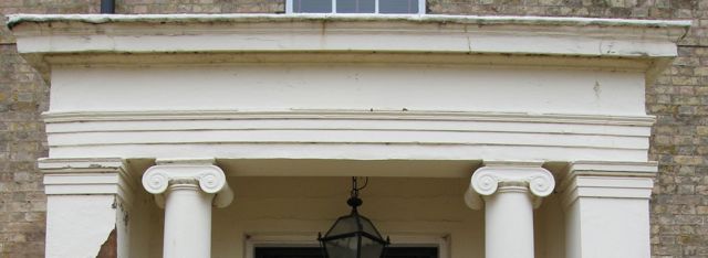 External Lime Mouldings, Water damage